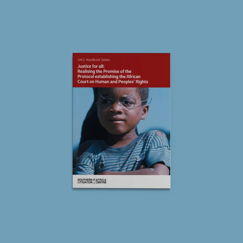 SALC handbook: Realising the promise of the protocol establishing the African Court on Human and Peoples' Right