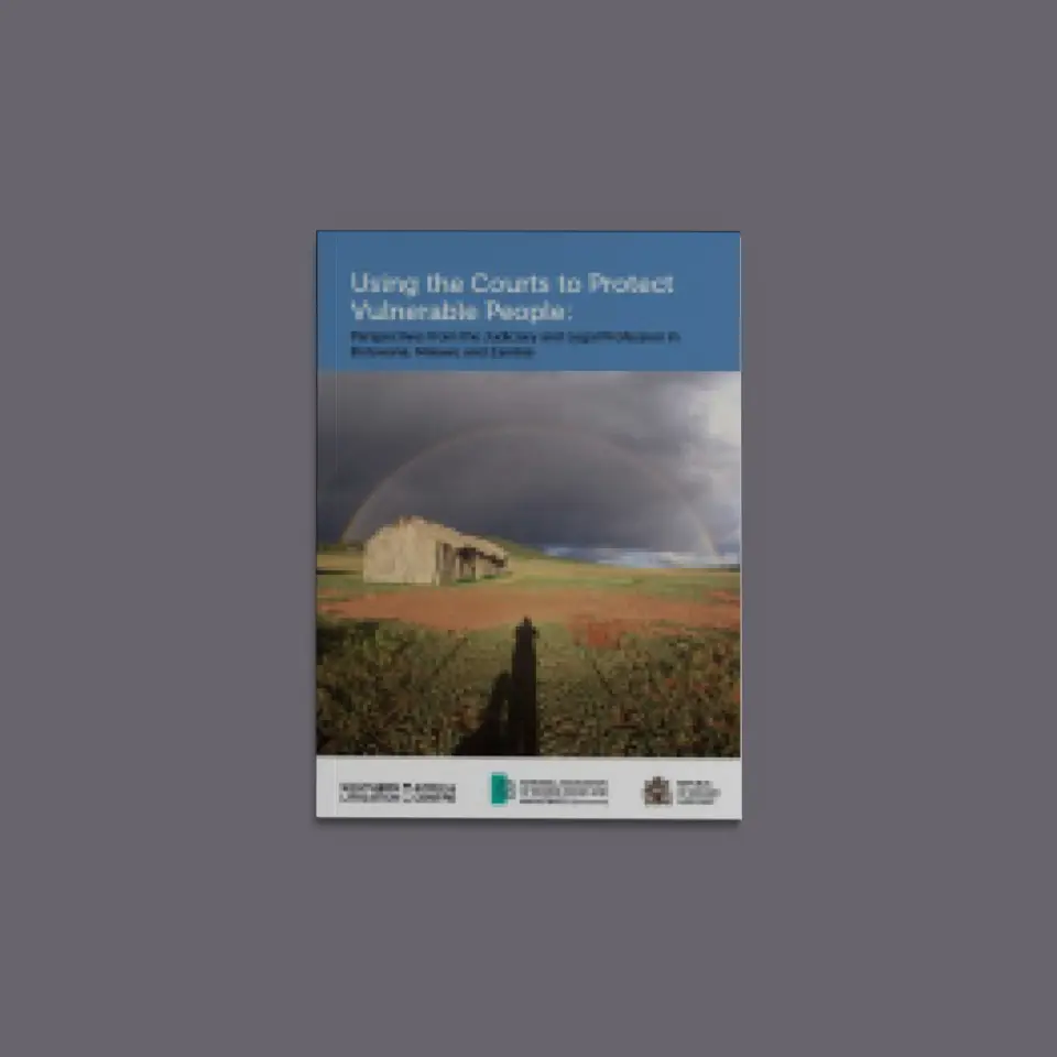 Using the court to protect vulnerable people: Perspectives from the judiciary and legal profession
