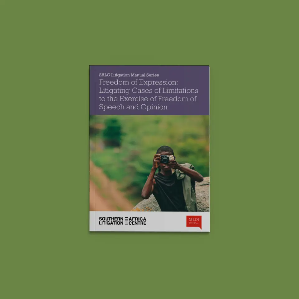 SALC Litigation Manual: Litigating cases on freedom of expression