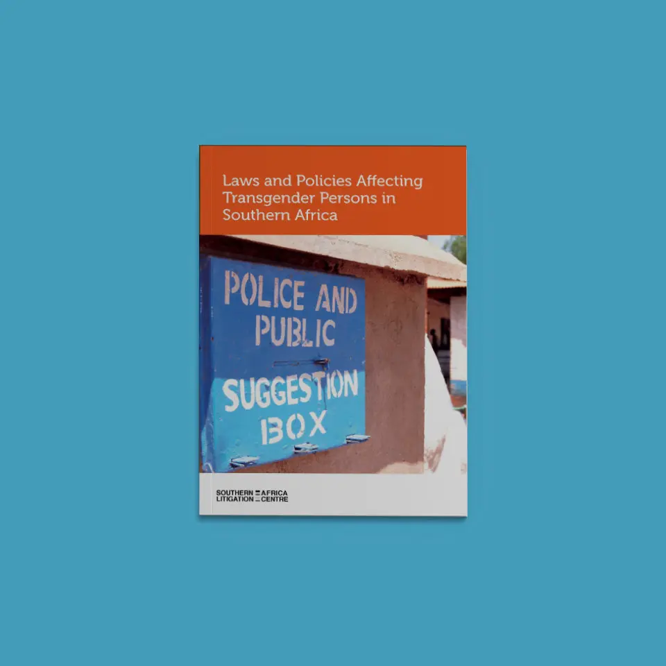 Laws and policies affecting transgender persons in Southern Africa