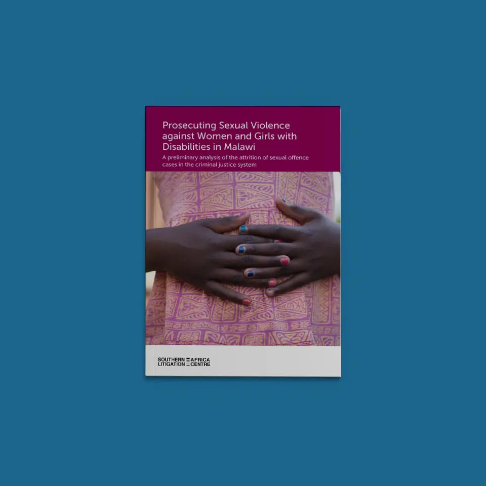 SALC Research Report: Prosecuting sexual violence against women and girls with disabilities in Malawi