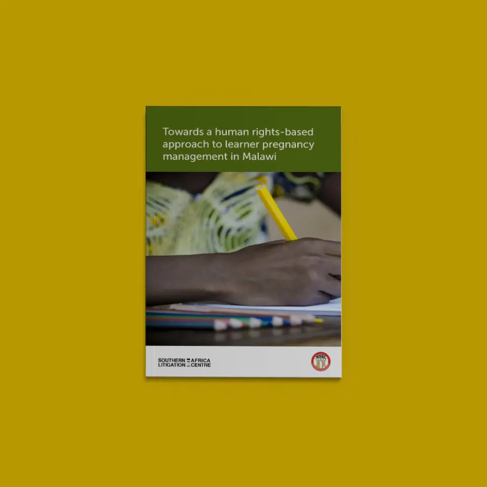 SALC Research Report: Towards a human rights-based approach to learner pregnancy management in Malawi