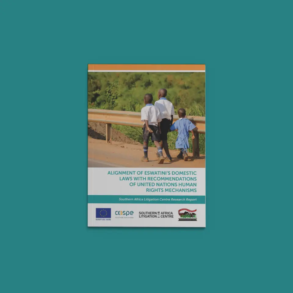 SALC Research Report: Alignment of Eswatini's Domestic Laws with Recommendations of United Nations Human Rights Mechanisms